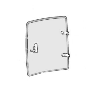 Szyba narożna prawa Basak